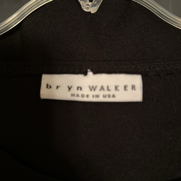 Bryan Walker tunic deep black asymmetrical - Picture 3 of 9